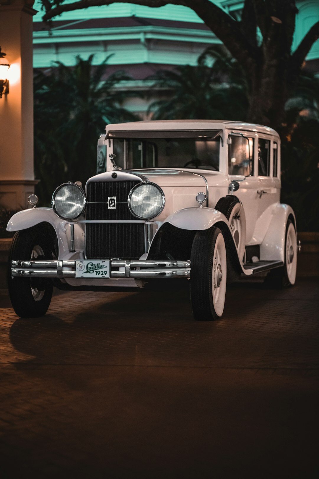 vintage car advertisement