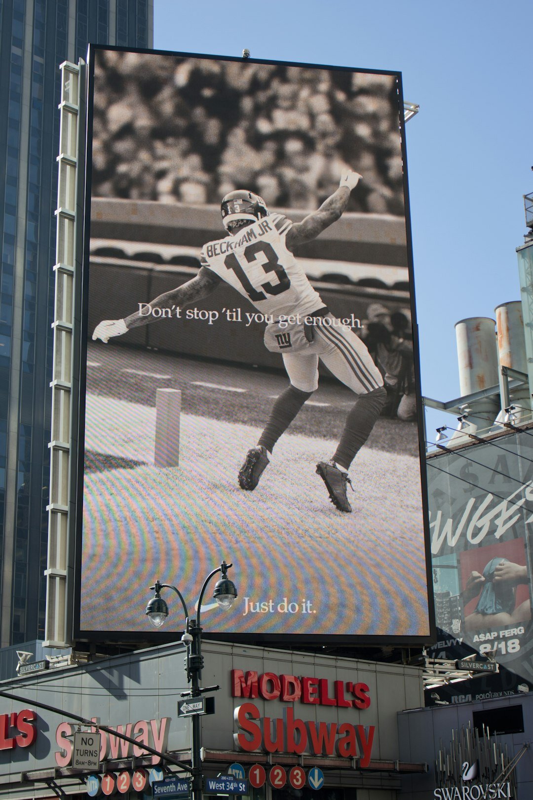 retro billboard ad